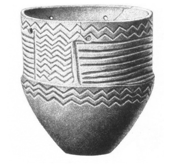 Funnel Beaker ceramics, found in Sweden