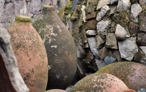 Kvevri (amphora) from Georgia for winemaking